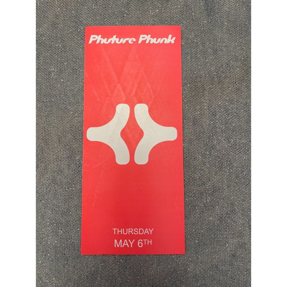 Phuture Phunk Vintage 2000s Chicago Rave Flyer Ray Davis Jr Felix Da Housecat